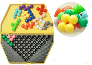 Clasic IQ Puzzle Logica Copiii Minte teaser Creier Margele Puzzle-uri de Joc Jucarii pentru Copii Adulți 1 Manual de 180 De Provocări