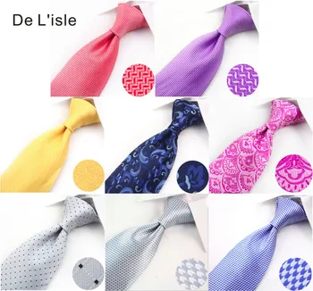 Clasic Jacquard Cravata De Afaceri De Moda Oficiale De Partid Nano Rezistent La Apa