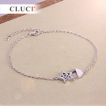 CLUCI incuietoare homar argint 925 cu perle bratara accesoriu stea cu cinci colțuri/Brățară Brățară pentru Femei, Cadou de Nunta