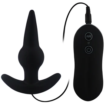 Control de la distanță de 10 viteza de silicon Vibrator Anal Plug Dop de Fund Impermeabil g spot Vibrator de prostata barbati analsex jucarii sexuale pentru femei