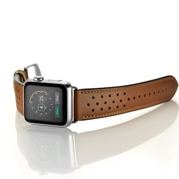CRESTED Veritabilă Bandă de Piele Pentru Apple Watch Serise 3/2/1 42mm/38mm iwatch din Piele trupa încheietura mâinii brățara Crazy Horse model de Curea