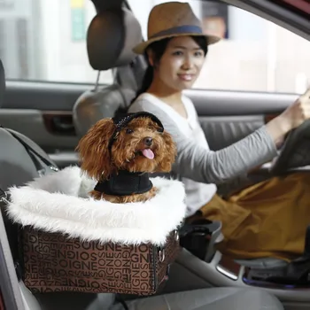 Câine De Companie Scaun Auto Transport Pliabil Portabil De Siguranță Multifuncțională Auto Booster Travel Pat Impermeabil