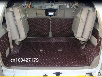 De bună calitate! Speciale portbagaj covorase pentru Nissan Patrol Y61 7seats 2010-1997 impermeabil de linie de mărfuri rogojini boot covoare,transport Gratuit