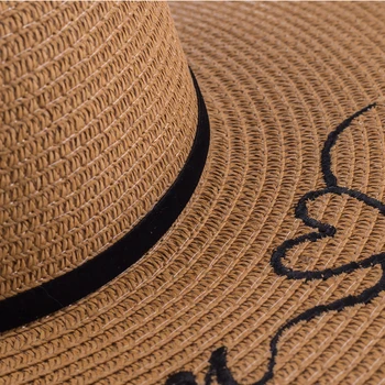 De Vară Din 2016 Femei Pălărie De Soare Doamnelor Margine Largă Pălării De Paie În Aer Liber Pliabil Plajă, Pălării Panama Biserica Pălărie Os Chapeu Feminino