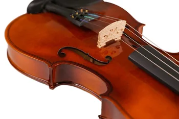 De înaltă Calitate din Lemn Masiv Vioara cu Cazul Arc Siruri de caractere Violino Pentru Elevii Incepatori