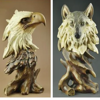 Decoratiuni Acasă, Ziua De Nastere, Cadouri De Nunta, Creative Modele Animale, Meserii, Vultur, Lup, Tigru, Leu, Cal