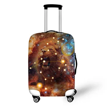 Design creativ de călătorie capac de protecție Constelație sky print rezistent la apa portabil capac portbagaj valiza capac de protecție de ploaie
