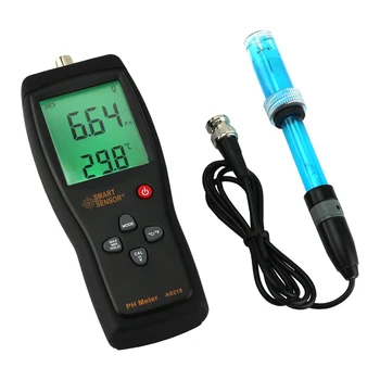 Digital PH-metru ph-ul Solului, PH Metru tester SmartSensor AS218 0.00~14.00 pH Umiditate instrument de măsurare a PH-ului apei aciditatea metru
