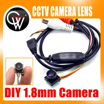 DIY CCTV aparat de Fotografiat 1.8 mm 170 Grade unghi larg de lentile Camera CMOS aparat de Fotografiat CCTV Transport Gratuit