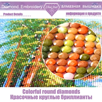 DIY Diamant Pictura Cruce Cusatura de Vis Stele Tricotat Casa Decorative, Toate cu Diamante Mozaic 5D Diamant Broderie