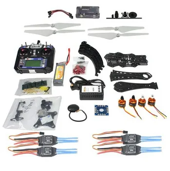 DIY RTF Set Complet RC Drona Quadrocopter 380 mm Ampatament Cadru Kit cu APM 2.8 Zbor Controller Gimbal TX Receptor ESC F14893-P
