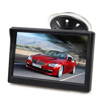 DIYSECUR Wireless 5 Inch HD Ecran LCD retrovizoare Monitor Monitor Auto Mini Masina Cam din Spate Vedere aparat de Fotografiat Masina de mers înapoi Sistem