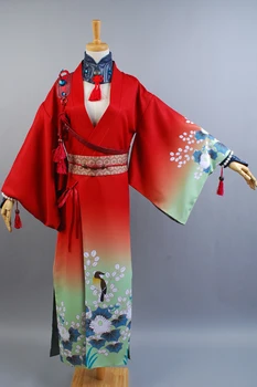 DMMD Dramatic Crimă koujaku Kimono Cosplay Costum