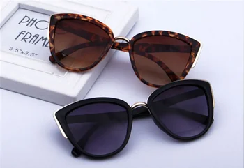 Doamnelor de Epocă Ochi de Pisica ochelari de Soare pentru Femei Brand de Lux Designer de Ochelari de Soare Pentru Femei UV400 Gradient Nuante Oculos de sex Feminin 608R