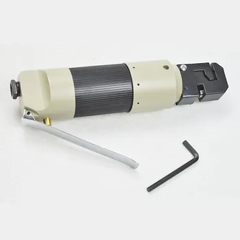 Drept de tip 2 în 1 pneumatice puncher crimper stantare bordurare instrument de 12mm sertizare 1.6 mm tăiere 5mm piercing ochi de muncă