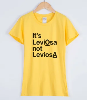 E LeviOsa nu LeviosA funny T-shirt pentru femei 2018 vara scrisoarea imprimate moda T-shirt pentru doamna harajuku îmbrăcăminte de brand
