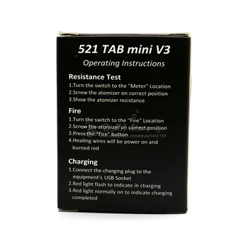 E-XY 521 TAB Mini V3 Kit de Instrument Atomizor Digital Rezistenta Ohm Tester E-țigară bobină de Sârmă Instrument DIY pentru RBA RTA Rezervor