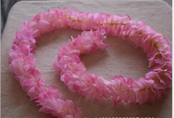 Elegant 100 cm fiecare șir Alb Consumabile de Nunta Orhidee Floare de Viță de vie de Moda Wisteria Ghirlanda Petrecere Decoratiuni de Gradina