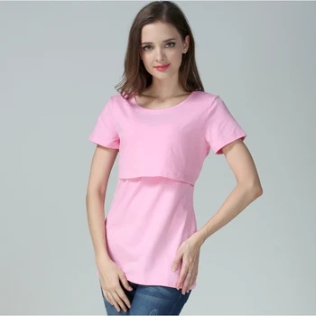 Emoție Mame Vara haine de Maternitate Topuri de Maternitate haine de sarcina Alăptează sus Alăptează Topuri pentru gravide femei T-shirt