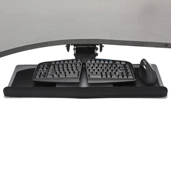 Ergonomic Alunecare Înclinarea XL Dimensiune Încheietura Restul Tastatură Suport cu Două Mouse Pad pentru Birou Calculator Tavă Tastatură Stand