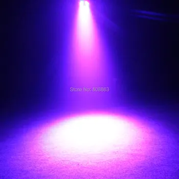 ESHINY Mini RGBW 12 LED-uri de Culoare de Voce de la Distanță Lampă DMX 512 8CH Flash Etapa de Par Petrecere DJ Echipamente Lumiere Dans Magazin Fascicul de Lumină R2