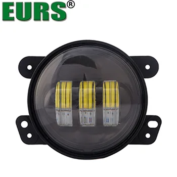 EURS M Faruri cu LED-uri de Mare Lumina de întâlnire Lampa 30W Ceață Locul Farurilor lumina Reflectoarelor Impermeabil Motocicleta Bec 6500K 3000lm