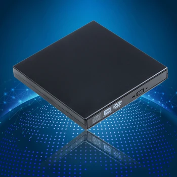 Extern portabil Slim USB 2.0, DVD-RW/CD-RW Arzător Recorder Unitate Optica CD-uri DVD-ROM Combo Scriitor Pentru Tablete PC