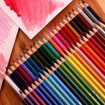 Faber-Castell 48Color Solubil în Apă, Creioane colorate Set pentru Artist Schiță de Desen, Acuarelă, Creion pentru Copii Vopsea de Desen