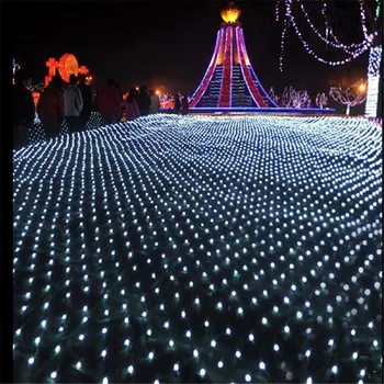 Fabrica De Vânzări 4.5MX1.5M 220V 110V Crăciun Ghirlande LED Șir de Crăciun Net Lumini Zână Xmas Party Garden Decor de Nunta