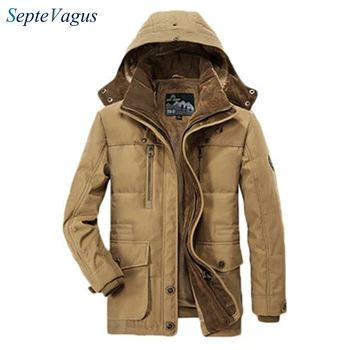 Faimosul Brand Mens Fleece Geaca Groasa Haina de Iarna cu Gluga de Culoare Solidă Sacou Casual pentru om;chaquetas de hombre;veste homme 2018