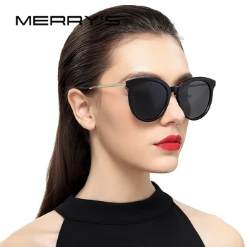 FERICIT E Femei de Brand Designer de Ochi de Pisica Polarizat ochelari de Soare Protectie UV S'6152