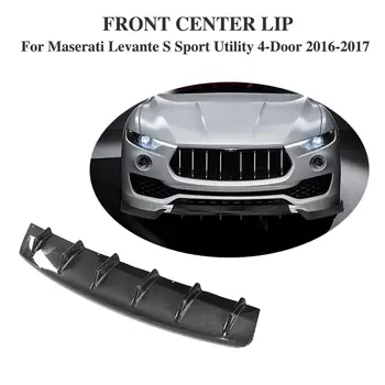Fibra de Carbon & FRP Curse de masini Bara de protecție Față de Buze pentru Maserati Levante 4 Usi 2016-2017