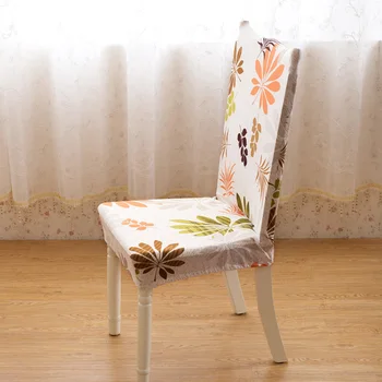 Florale Imprimare Huse Spandex Pentru Nunta Sala de Mese Birou Banchet Stretch Elastic scaun acoperă housse de caleașcă