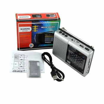 FM/AM/SW Mini Radio Portabil Card Neutru în Vârstă MP3 Player 3 in 1 Difuzor Suport TF Card&USB Muzica MP3/4 Mini Radio FM