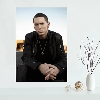 Frumos Eminem Poster Personalizat Canvas Arta Poster Acasă Decor Pânză Tesatura De Perete Poster De Imprimare Tesatura De Matase