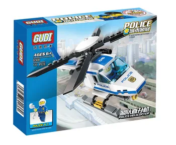 G Model Compatibil cu Lego G9308 111PCS Elicopter Modele de Kituri de constructie Blocuri Jucarii Hobby Hobby-uri Pentru Băieți și Fete