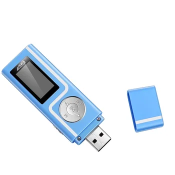 GERUIDA Mini MP3 Player USB Music Player Sport Mp3 Player, de Asemenea, U Disc 2G/4G/8G FM Înregistrare E-Book OTG Șnur mai Rapid de Încărcare