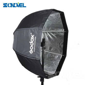 Godox 80cm octogon umbrela softbox Lumina sta umbrela Hot shoe kit suport pentru Flash Speedlite