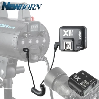 GODOX Flash Trigger X1N TTL 2.4 G Wireless Transmitter + 2 x Receptor Kit Pentru Nikon D800 D3X D3 D2X D2H D1H D1X D700 D300 D200