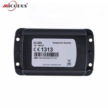 GPS auto Tracker Queclink rezistent la apa IPX7 1000 de Zile Timp de Așteptare GPRS GSM Alarmă Active Fixe de Localizare Auto GL505 Două Baterie 1500mAh
