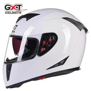 GXT alb red Skull motocross fata complet Casca, motocicleta, MOTO, biciclete electrice de siguranță caciulita