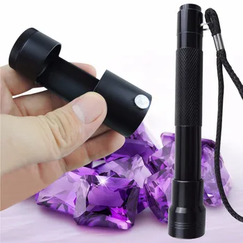 Handheld portabil Polariscope lanterna LED-uri de Bijuterii Pietre Piatră prețioasă instrumente de 80mm Lungime + 28mm diametru