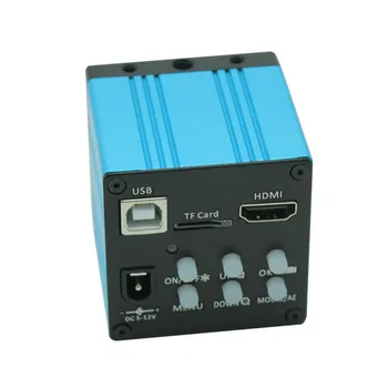 HD 14MP HDMI USB Digital Industria de Video Inspecție Microscop Camera Set TF Card Video Recorder+. 28X-600X C-MOUNT Zoom Lens