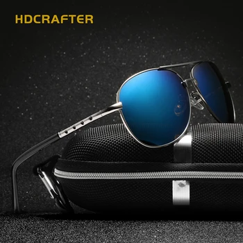 HDCRAFTER Designer de Brand Polarizat Ochelari de Soare pentru Barbati de Conducere de sex Masculin ochelari de Soare Ochelari de oculos de sol masculino en-Gros