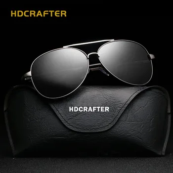 HDCRAFTER Moda ochelari de Soare Barbati 2017 Înaltă Calitate Design de Brand Cool ochelari de Soare Polarizat Protecție UV400 Ochelari de Accesorii