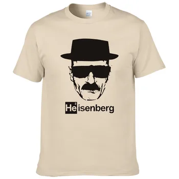 Heisenberg t camasa barbati casual din Bumbac cu maneci scurte breaking bad tipărite mens T-shirt de Moda cool T-shirt pentru bărbați #253