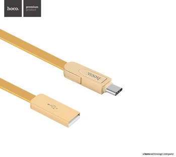HOCO 3 in 1 Aliaj de Zinc de Încărcare Cablu de Date pentru Apple iPhone Lightning Încărcător Micro USB de Tip C pentru Samsung tv cu Sârmă Încărcător