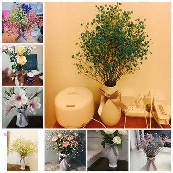 Home decor creativ simplu porțelan vaze de flori pentru case si nunta decorative vaza flori de masă ornamente