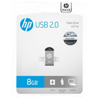 HP Cle Usb Flash Drive 8gb 16gb OTG Tip C Pendrive 32gb V221 Creative Metal Vehicul Stick USB Companie logo-ul Personalizat Pen Drive
