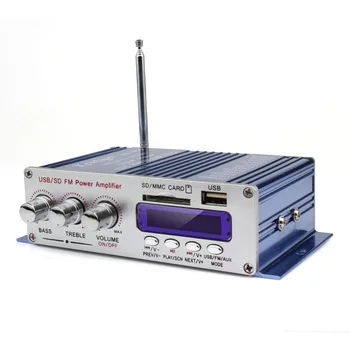 HY-400 12V Display Digital Auto Putere Amplificator Audio Stereo Suport USB / SD Card Intrare cu Control de la Distanță